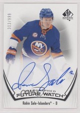 2021-22 SP Authentic Auto Future Watch 303/999 Robin Salo #186 Auto 1bs2