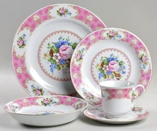 Fine China Red Sea Spring Garden Collection