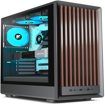 FOIFKIN M1 PC-Gehäuse ATX mit 4 PWM ARGB-Lüftern