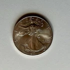 2001 $1 American Silver Eagle 1 oz .999 Fine Silver BU Coin