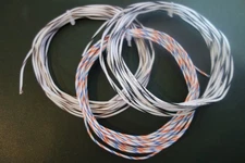 45 Ft 18 Awg Stranded 600V SPC Audio Tube Amplifier Teflon/ PTFE Wire 3X15 Ft