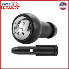 5 Speed Car Gear Stick Shift Knob Lever Handle For Peugeot 206 207 307 308 407 F