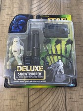 Kenner Star Wars Power Of The Force Snowtrooper Deluxe Green Card Action Figure