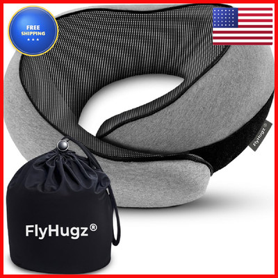 Flyhugz Neck Travel Foam Neck For Comfort On And Ergonomic Design For Travel