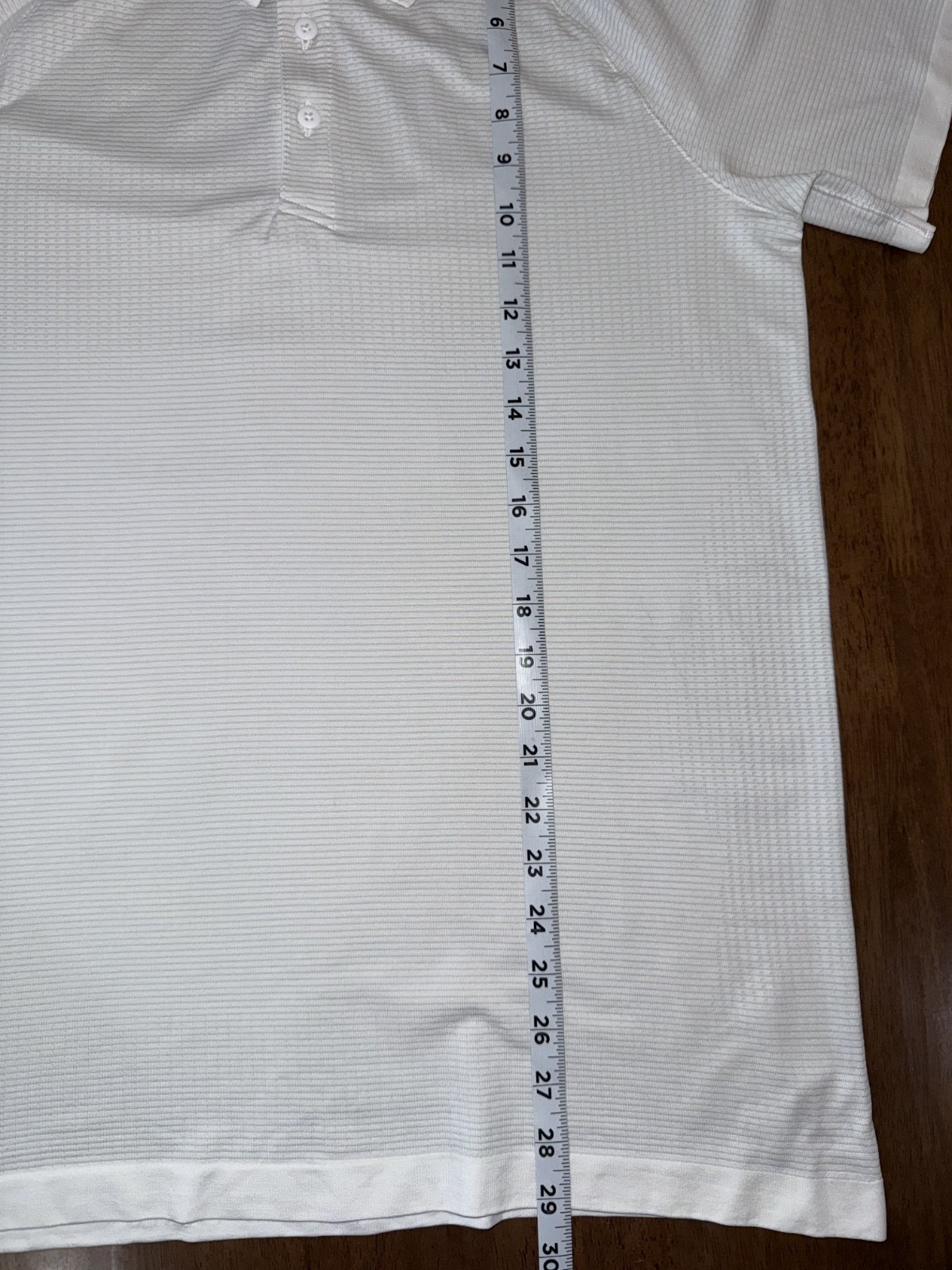 Lululemon Evolution Engineered Knit Polo White Br… - image 11