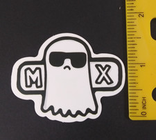 Creepy Cool Colorful Skull Sticker AO 