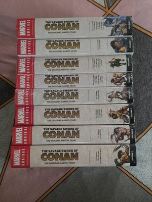 Savage Sword of Conan:The Original Marvel Years Omnibus Vol.1To8 Brand new Seal