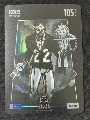 2024 Bo Jackson Battle Arena Jimmy Butler Jeeves BATTLEFOIL Steel First Edition