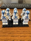 lego star wars 501st clone trooper minifigure Lot Of 6