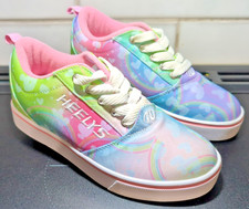 Heelys Pro 20 Youths Size 3 HES10334 Tie Dye Rainbow Skate Shoe Sneaker