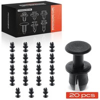 Frankberg 20X Clip Schwarz Passend FüR Mercedes /8 123 124 190 A-KLASSE C-KLASSE