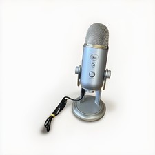 Blue Yeti USB Microphone - Silver professiona...