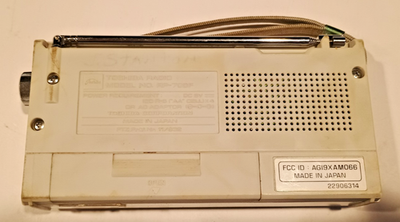 Vintage Toshiba RP-700F AM FM Stereo Receiver Radio - Working for