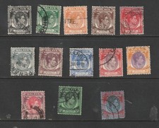 Straits Settlements King George VI Used Selection 1933-1938