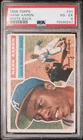 1956 Topps Hank Aaron #31 White Back PSA 4 Braves HOF