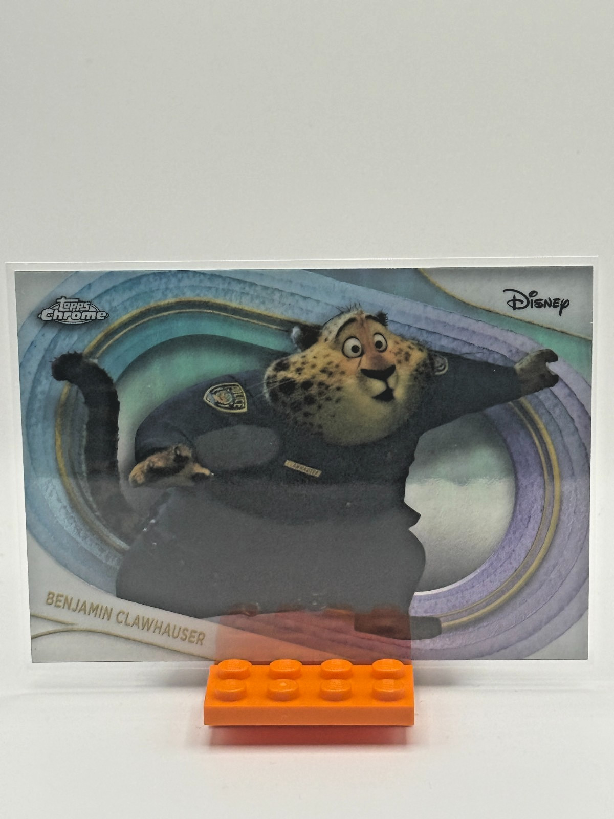 2025 Topps Chrome Disney Benjamin Clawhauser #169 REFRACTOR Zootopia