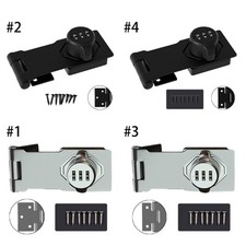 Dial 3 Digit Combination Cam Lock Metal Box File Cabinet Password Lock Durable