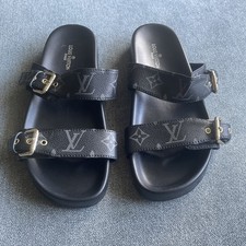 Louis Vuitton LV Bom Dia leather mules Size 8 40