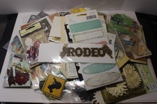 Mixed lot of Scrapbook, Stickers and ephemera
