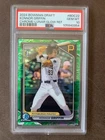 2024 BOWMAN DRAFT KONNOR GRIFFIN CHROME LUNAR GLOW REFRACTOR #BDC22 PSA 10