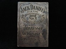 QB15140 VINTAGE 1970s  JACK DANIEL'S OLD TIME NO. 7 WHISKEY  BOOZE BELT BUCKLE