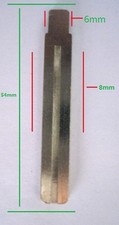 Uncut Key Blank Blade For Lexus GX470 GS300 L...