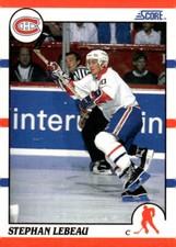 1990-91 Score American #262 Stephan Lebeau