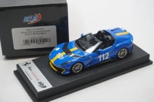 1/43 BBR FERRARI 812 COMPETIZIONE A FRENCH BLUE #112 BLACK LEATHER BASE L10 N MR