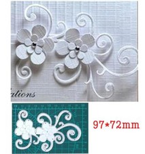Metal Cutting Dies Flower Photo Album Scrapbooking Paper Card Embossing Stencils