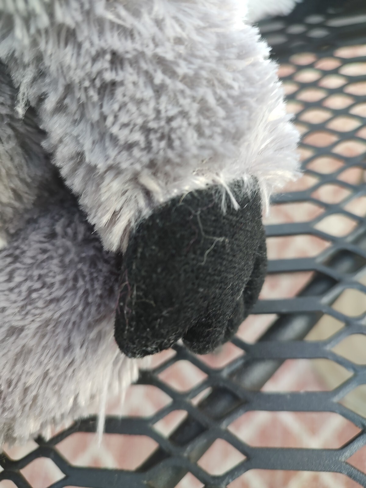 Destination Nation Aurora Lemur Plush Stuffed Animal gray black white Toy 10" Falak Tayyeb