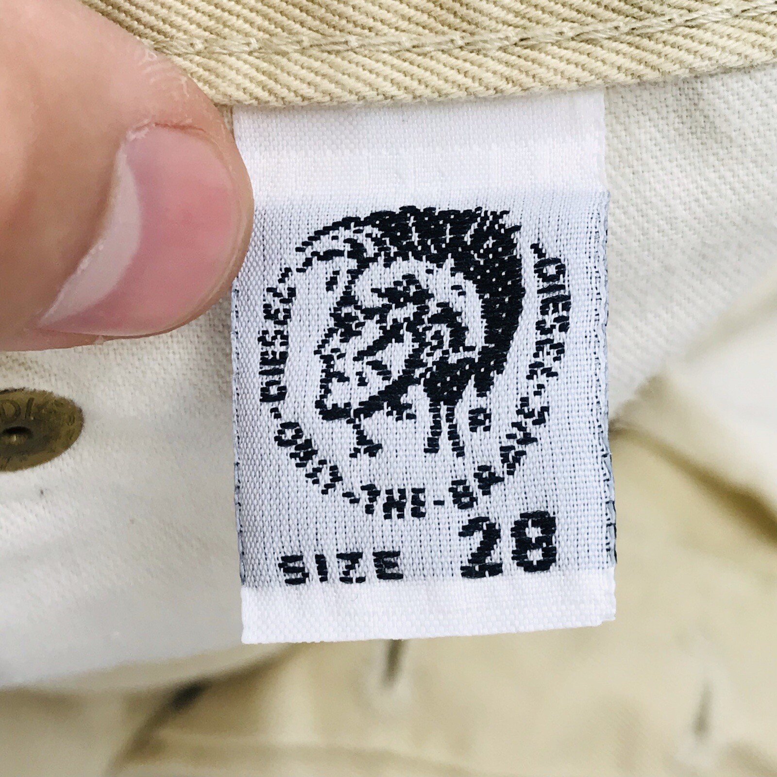 Diesel BASIC Beige Regular Straight Fit Jeans W28… - image 5