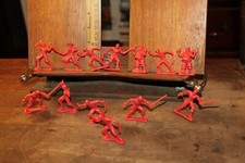Lot of 13 Miniature Plastic Pirate Figures