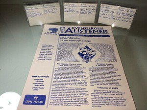 Visage Radio Archive (KSER)(April 1992) with KSER Station Program