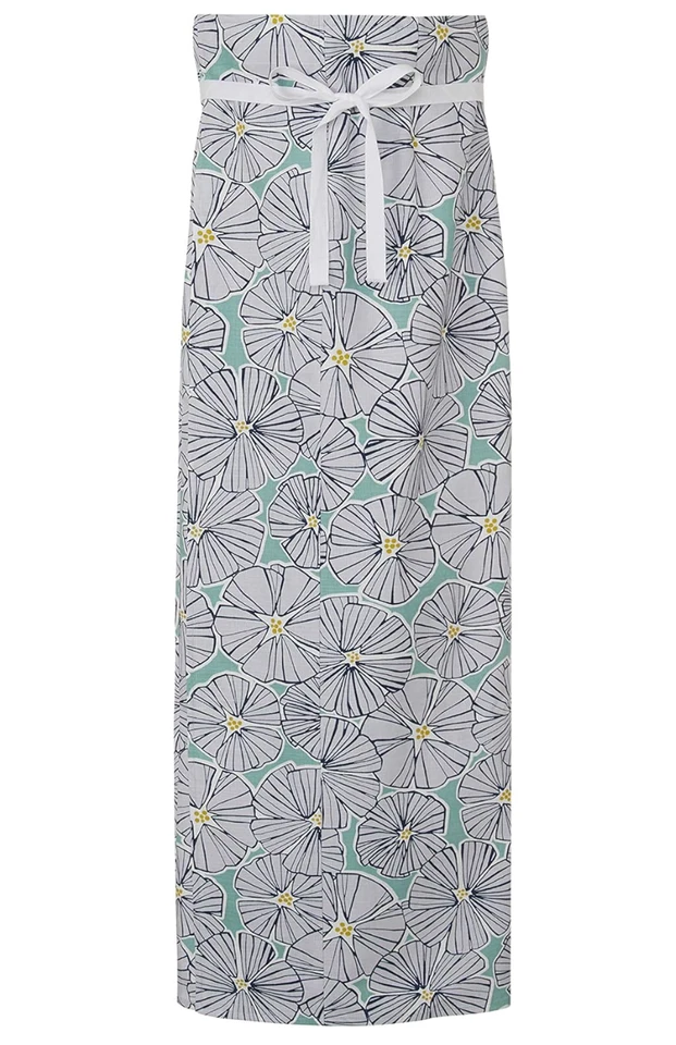 Two-part yukata  Kimono Perfectly Tied Tsukuri-Obi CUT PATTERN  Free shipping!! - Image 4 of 4