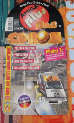 Amiga Plus CD Rom No 2 97 Commodore Amiga 500, 1200 etc Magazin auf CD