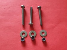 9-Teiliges Schrauben Set für 7-Pol 13-Polig Steckdosen Pkw Anhänger Trailer VA