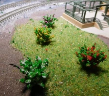 50 Red, Yellow, White And Purple Flowering Bushes, Shrubs, 28 Mm High