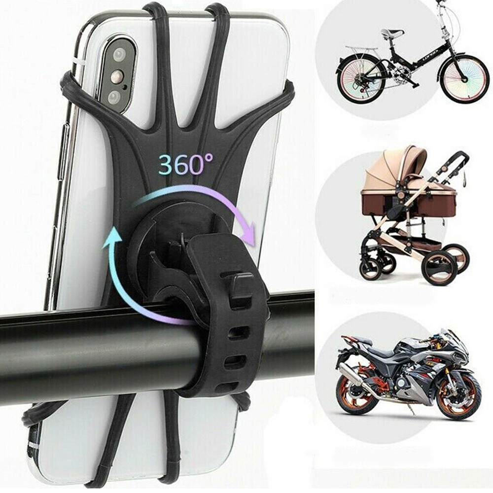 Universal Upgraded 2023 Bicycle & Motorcycle Phone Holder for iPhone Samsung NEW