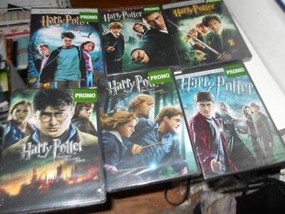 NEW HARRY POTTER 6 DVD LOT BRAND NEW FREE SHIPPING  