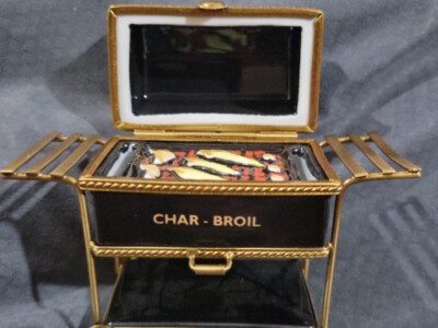limoges trinket box peint main Char Broil BBQ