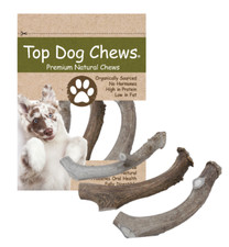 Large Deer Antler 3 Pack - Dog Chew US Wild Sheds - Top Dog Chews