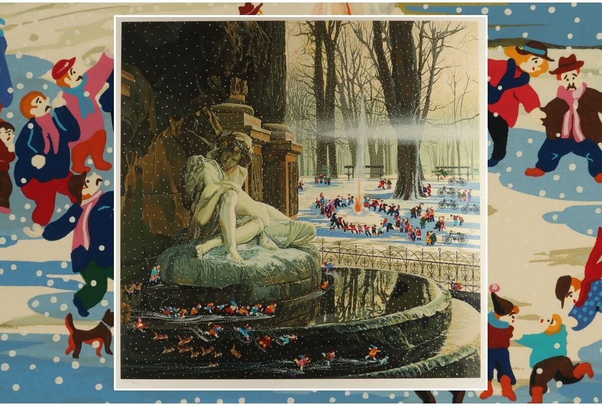HIRO YAMAGATA Signed Original Silkscreen print 