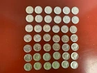 Lot Of (42) AU/ BU  Mercury Silver Dimes .1940-1945 P Mints  Some old cleaning