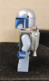 RARE Official Lego Star Wars Jango Fett Angry Face Minifigure from set 75191