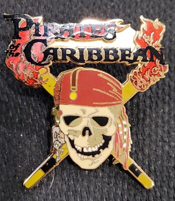 Disney Pin PIRATES SKULL JACK SPARROW Artist Proof LE Sample 00092 AP