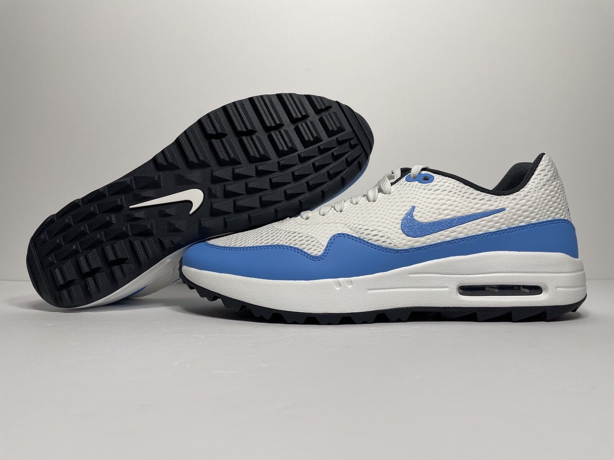 Nike Air Max 1 Golf Shoes Mens CI7576-101 Summit White University