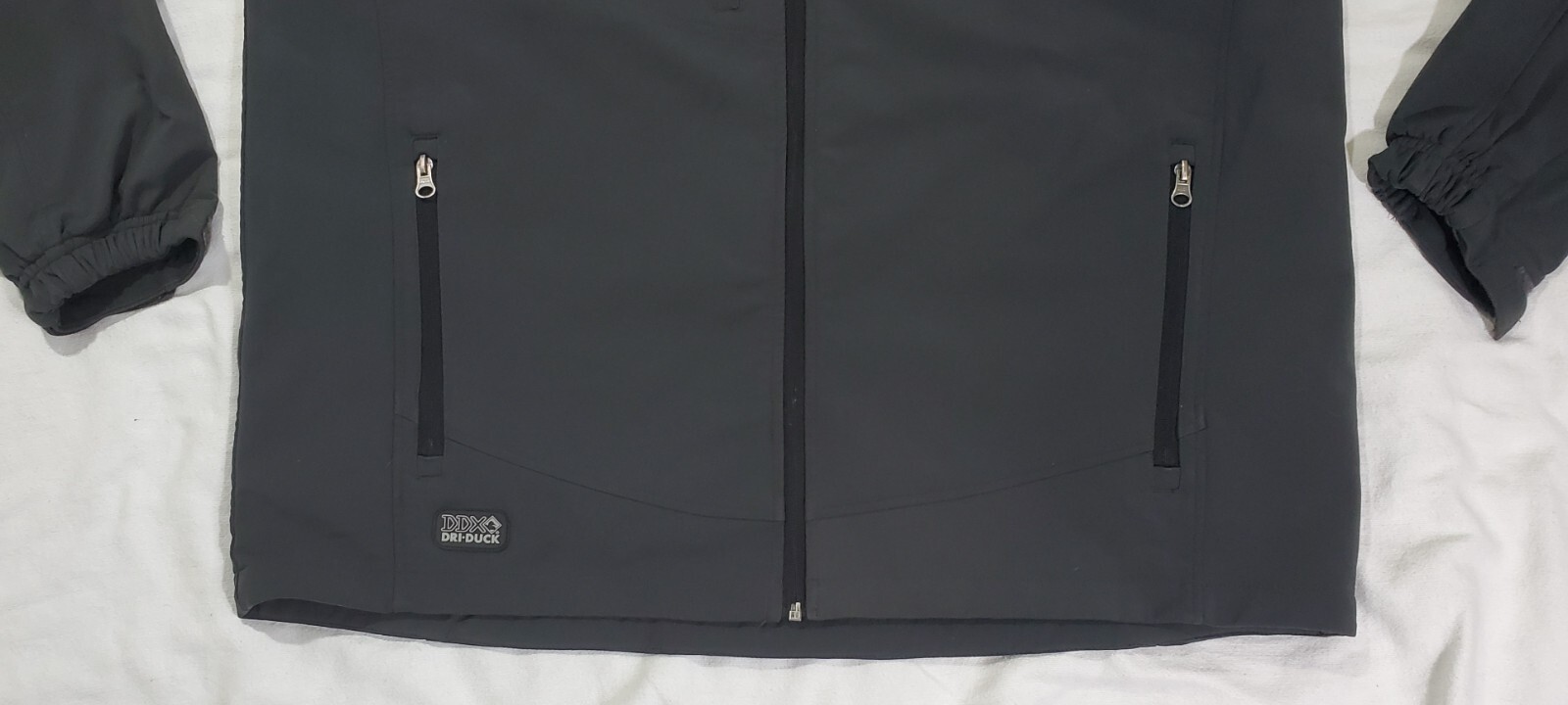 Dri Duck Black Jacket Motion Softshell Wind Water… - image 3