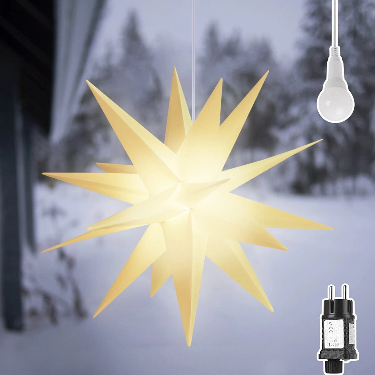 Leuchtstern Fenster in Advents- & Weihnachtssterne online kaufen