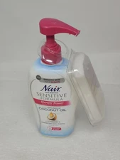 Nair Hair Remover Sensitive Formula Shower Power with Coconut Oil & Vitamin E
