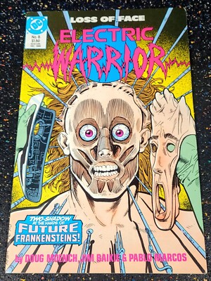 ELECTRIC WARRIOR #8 HIGH GRADE DC COMIC 1986